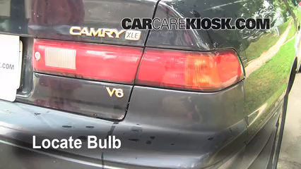 1997 Toyota Camry XLE 3.0L V6 Lights Brake Light (replace bulb)